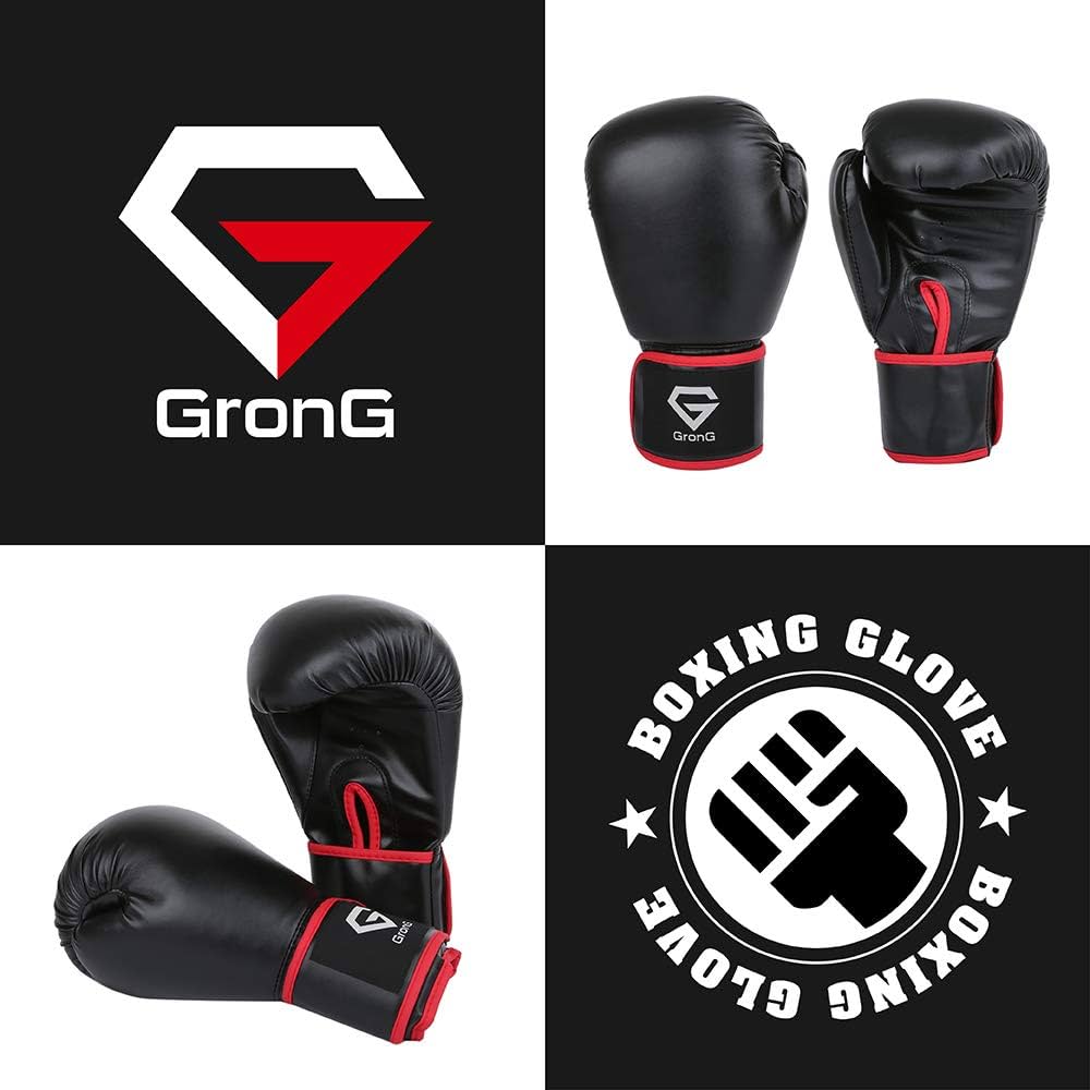 Amazon | グロング ボクシンググローブ パンチンググローブ スパー